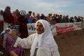 احتجاج للنساء السلاليات ومزارعات من قبيلة أولاد سبيطة ضد شركة الضحى في المغرب 1.jpg