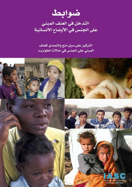 ملف:ضوابط التدخل في العنف المبني على الجنس في الحالات الإنسانية .pdf