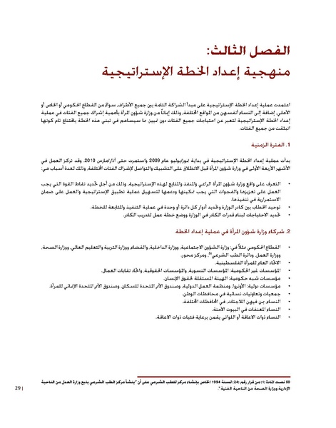ملف الخطة الاستراتيجية لمناهضة العنف ضد النساء للأعوام 2011 2019 فلسطين Pdf ويكي الجندر